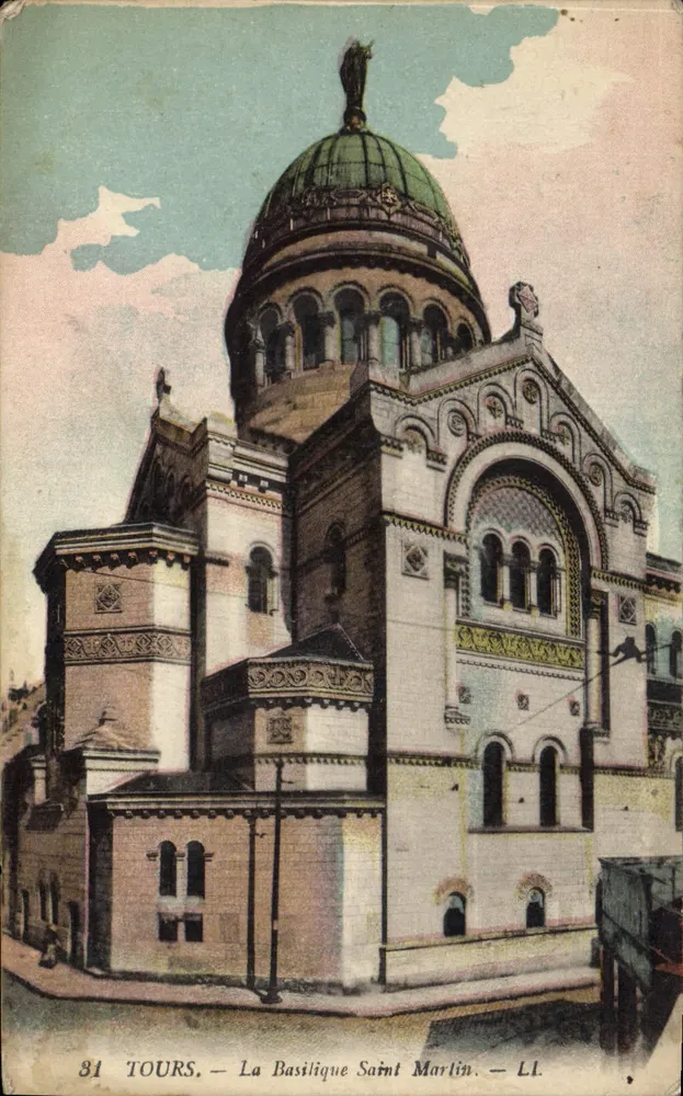 Tours — A Basílica São Martinho — LL. — n° 81 - Frente