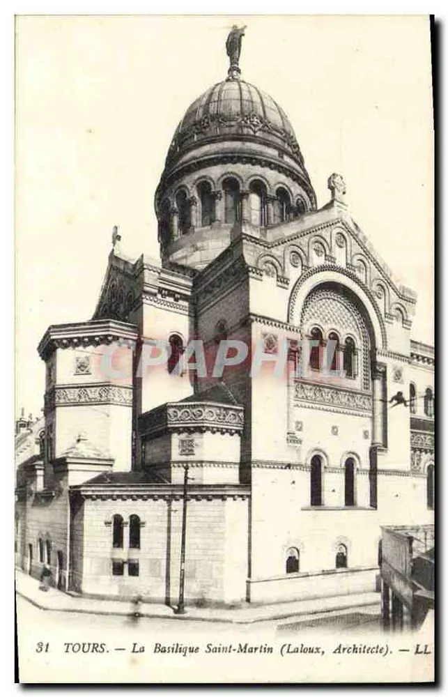 Tours — A Basílica de São Martinho (Laloux, Arquiteto) — LL - Frente