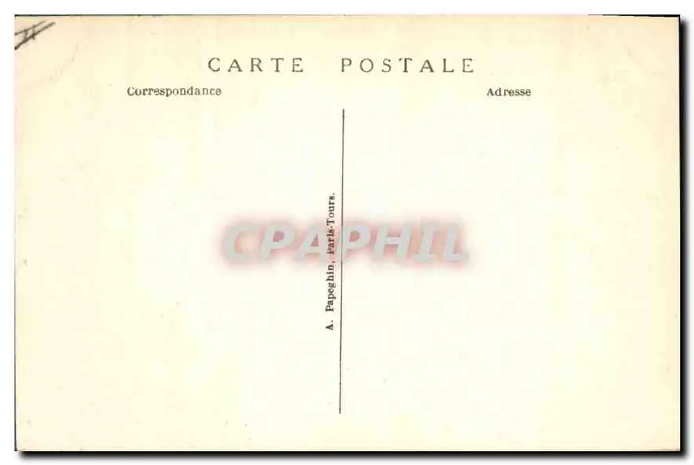 Tours (Loire-et-Loire) — Casa de Tristan l'Hermite — A.P. - Verso