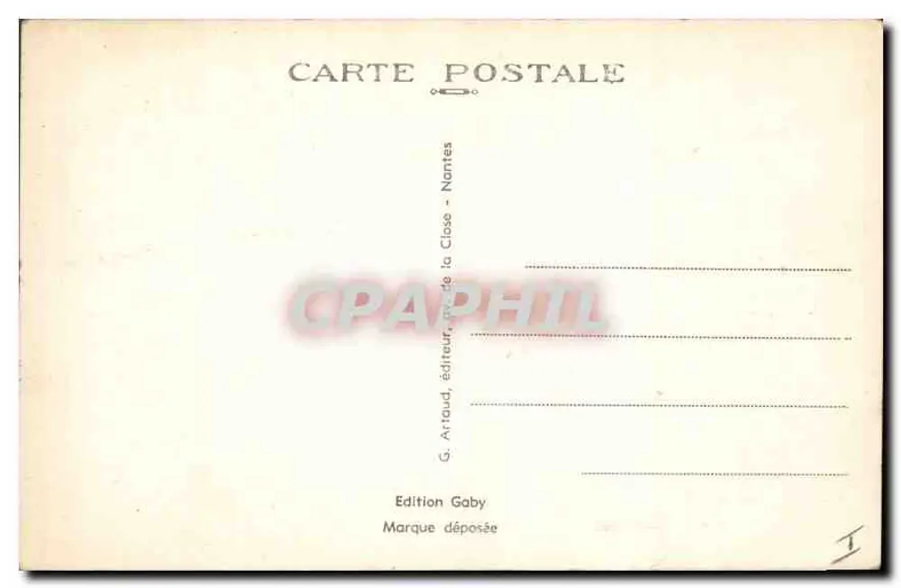 Villeneuve-sur-Lot — Kathedrale Sainte-Catherine — Gaby, n°25 - Rückseite