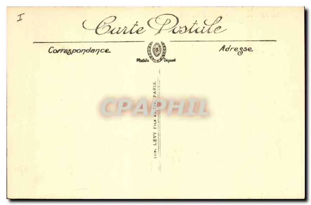 Mézin (L.-et-G.) — Schloss Carboste. Westflügel. — Verlag: Lévy Frères - Rückseite