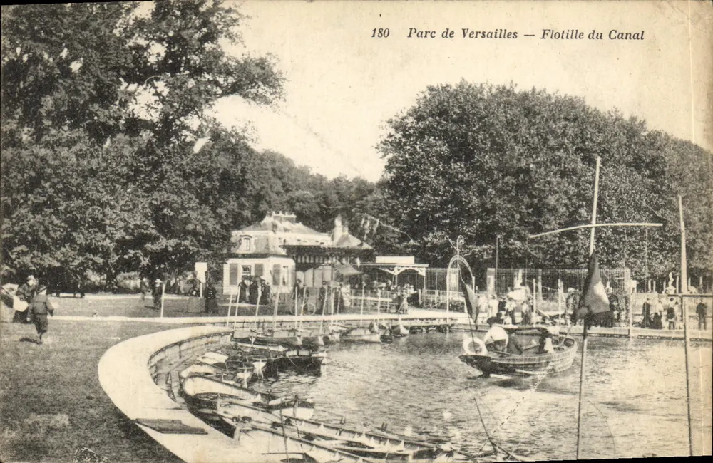 Parque de Versalhes — Flotilha do Canal — n° 180 - Frente
