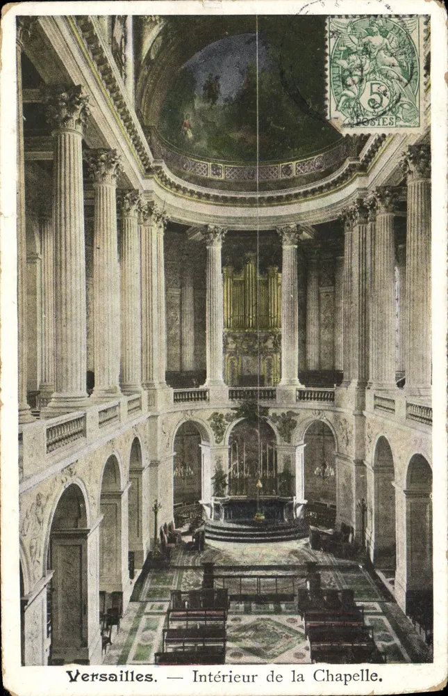 Versailles — Interior da Capela — Editor não visível - Frente