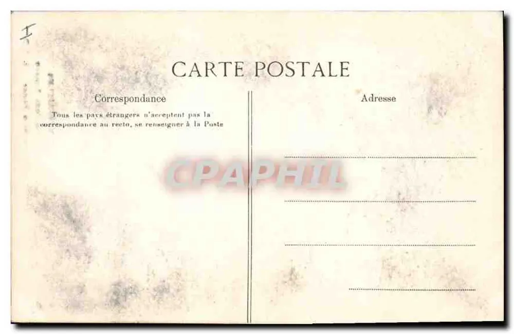Tor der Farm — Dorf des Petit Trianon — E. L.D. - Rückseite