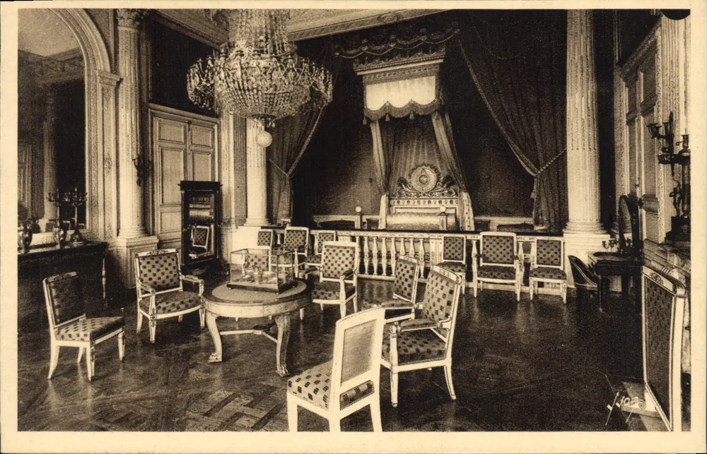 Versailles (Seine-et-Oise) — Der Grand Trianon, Zimmer von Louis-Philippe — Éditions d'Art N°15, Paris - Vorderseite
