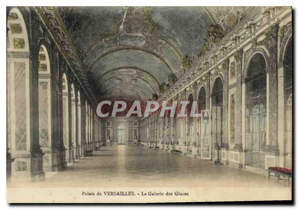 Schloss VERSAILLES - Die Galerie der Spiegel — Mino Moreau, Verlag - Vorderseite