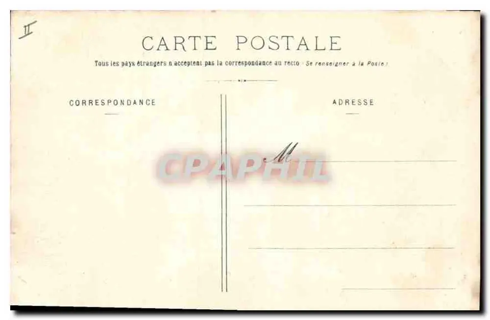 Parque de Versailles — As Colunatas — Mme Moreau, edit., Versailles - Verso