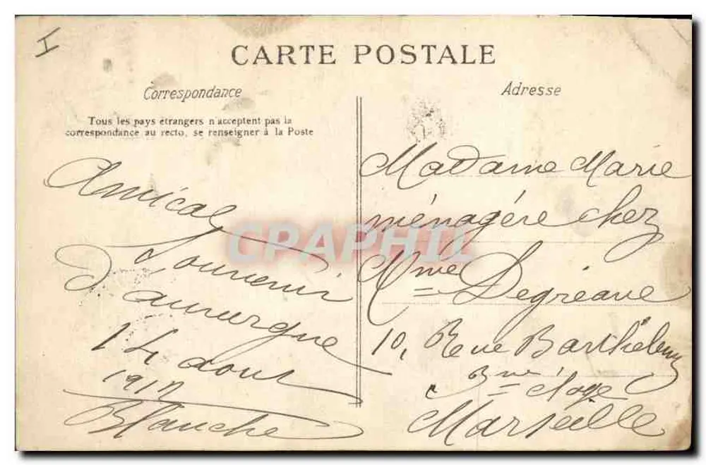 Thiezac - Wasserfall der Kapelle N.-D. de Consolation — L'Auvergne, herausgegeben von L'Auvergne - Rückseite