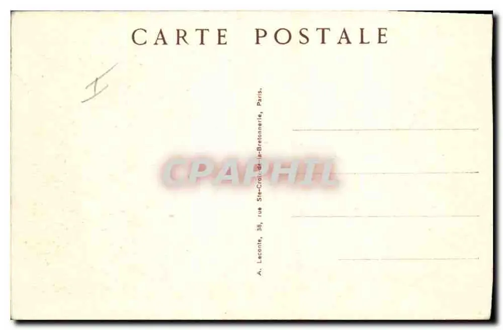 Paris — A Praça da República — Tuy, n°167 - Verso