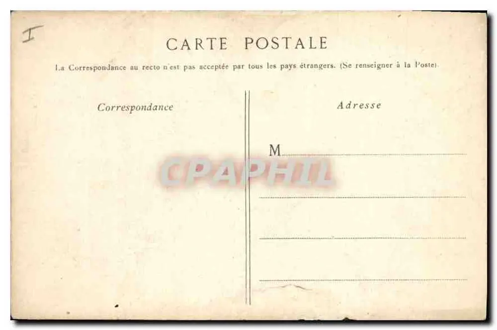 Paris - A Igreja da Sorbonne - G.I. n°48 - Verso