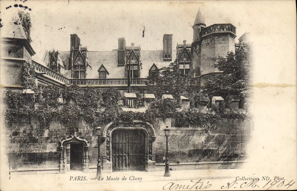 PARIS — O Museu de Cluny — Coleções ND, Fot. N. 1984 - Frente