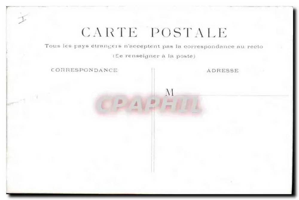 Paris - Square e Museu de Cluny — editor não visível - Verso
