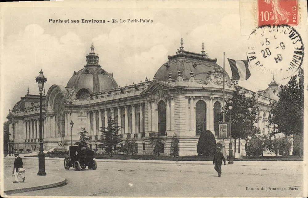 Paris e seus arredores - 33. O Petit-Palais — Edição da Primavera, Paris - Frente