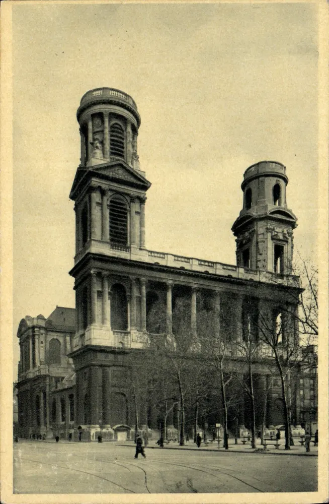 Igreja São Sulpício — Paris — Edições Mazarine, n°19 - Frente