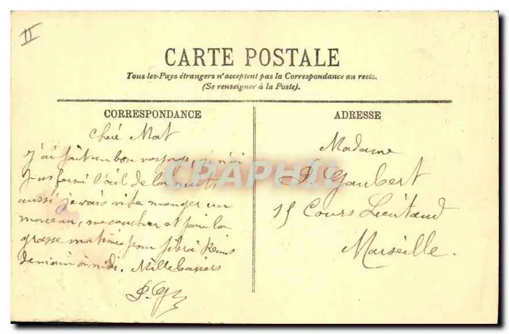 PARIS — A Madeleine — ÉL. - Verso
