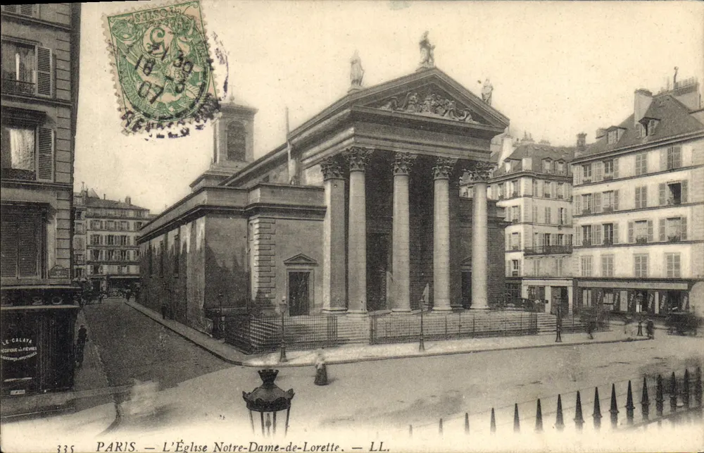 Paris — A Igreja de Nossa Senhora de Lorette — LL. — n° 335 - Frente