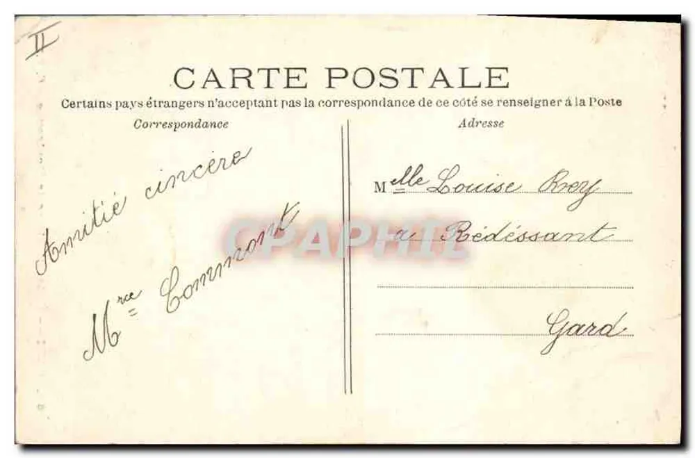 Paris — Igreja de São Pedro de Montrouge — C.M. n°63 - Verso