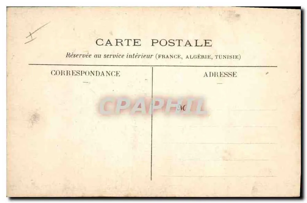 Paris — Saint-Sulpice — editor desconhecido, número de série 140 - Verso