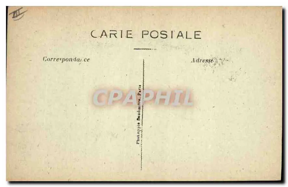 Abadia de Saint-Denis — Comparação histórica — J.F.-30, Fototipia Bauduère, Paris - Verso