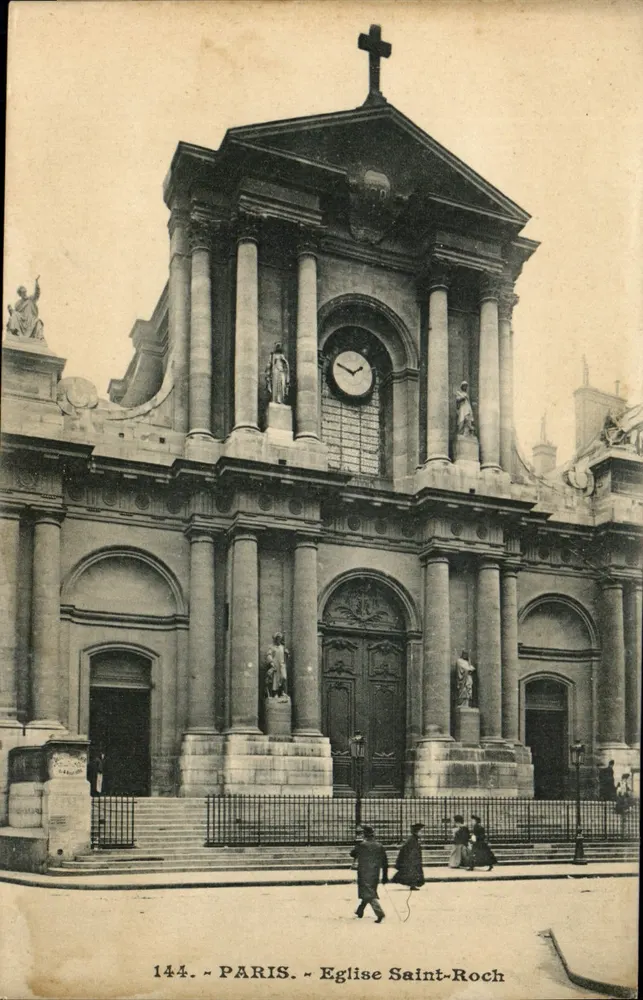 Paris — Igreja de São Roque — n° 144 - Frente