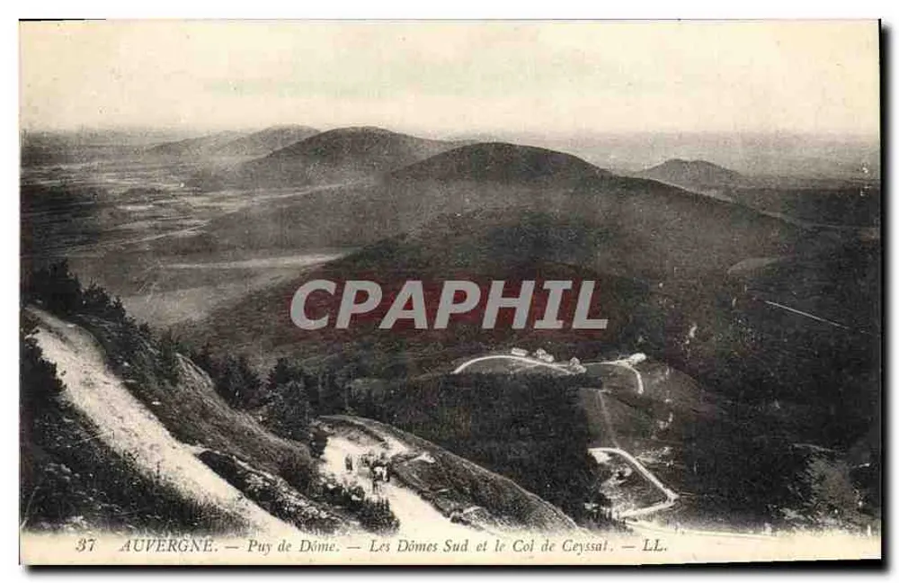 Auvergne — Puy de Dôme — Les Dômes Sud et le Coj de Geyssat — LL. - Vorderseite