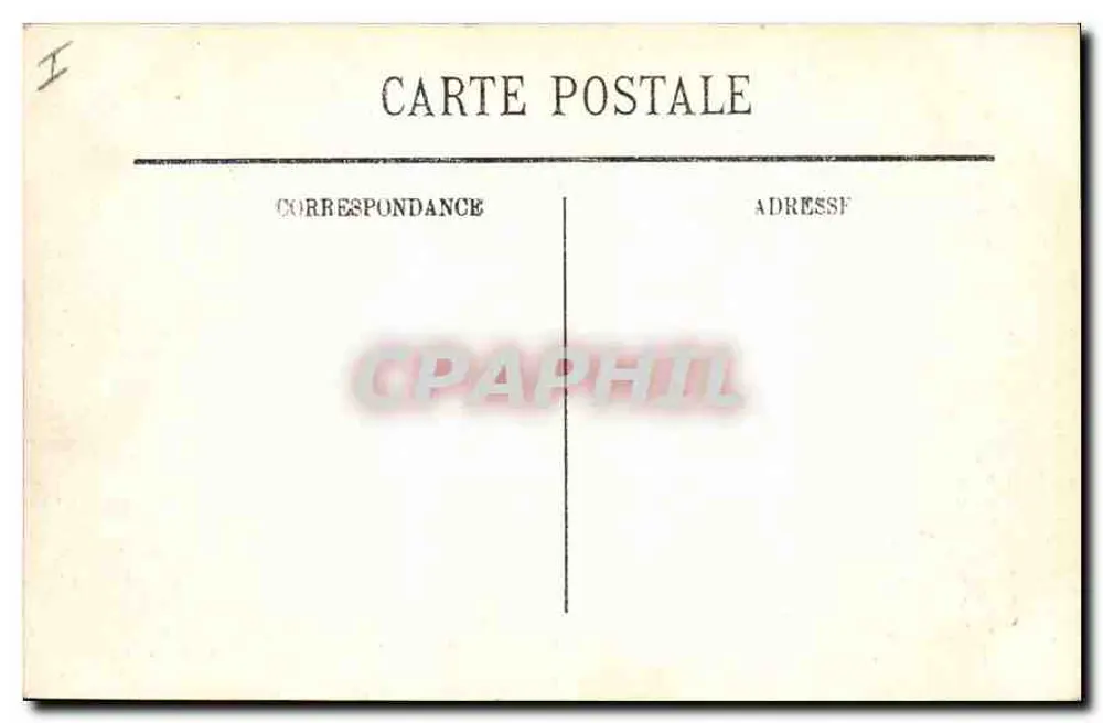 Puy-de-Dôme (Südseite) — Blick auf die Lachamp-Platte — Cliché Piazzanet, n°43 - Rückseite