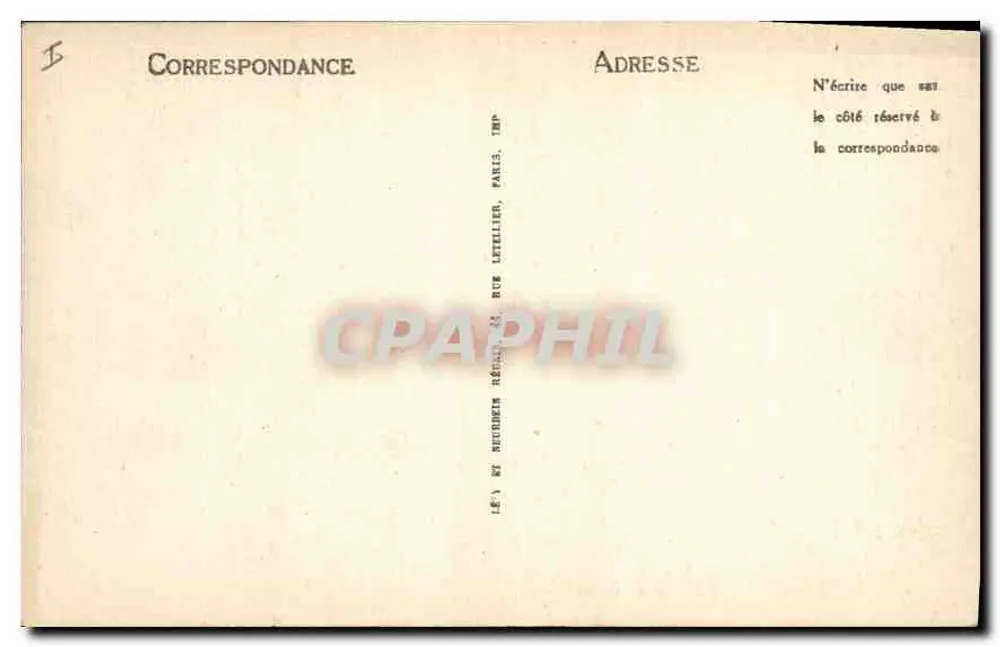 Auvergne — Le Puy de Dôme — LL - Verso