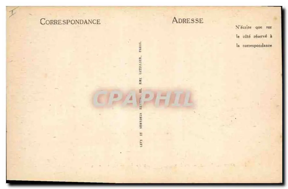 Herden auf der Spitze des Puy de Dôme (1.467 m Höhe) — Selecta, n°61 - Rückseite
