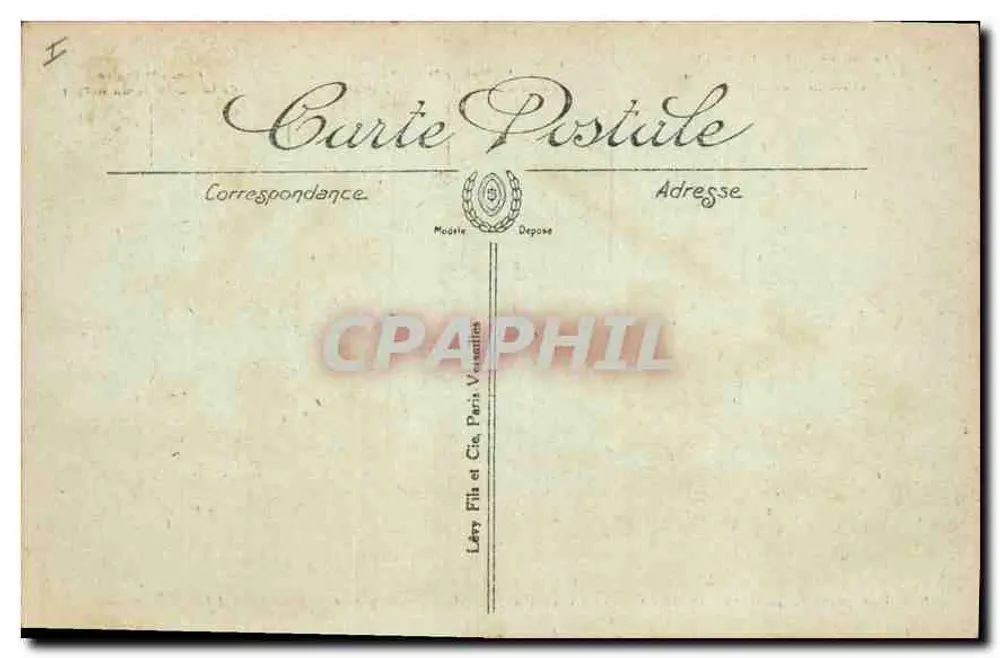 Aussicht auf den Puy de Dôme — Terrasse des Observatoriums — Puy de Pariou, Nid de la Poule, Camp Militaire du Berger — Verleger Selecta, n° 87 - Rückseite