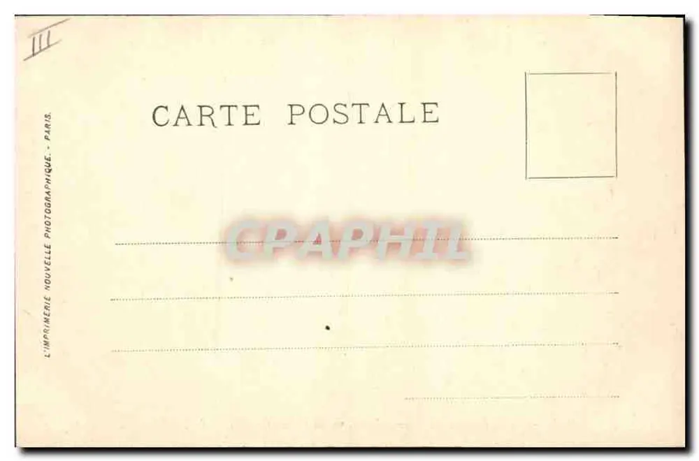 Le Puy-de-Dôme, vom Col de Ceyssat aus gesehen — Clermont-Ferrand — LL, Nr. 99 - Rückseite