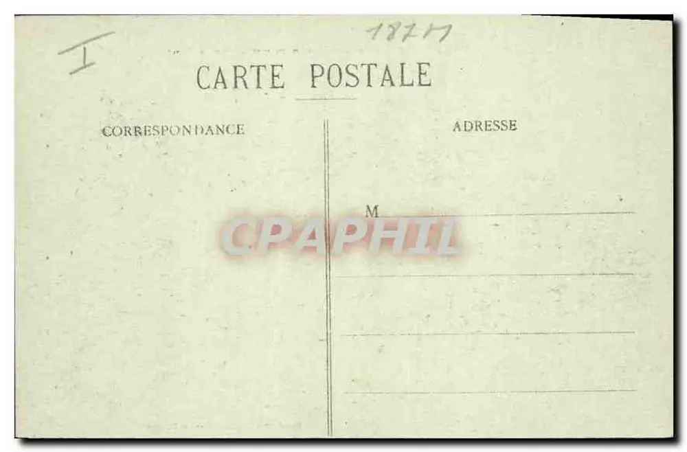 Auvergne - Römische Ruinen am Gipfel des Puy de Dôme — Bougès, Verlag Clermont-Ferrand, n°87 - Rückseite