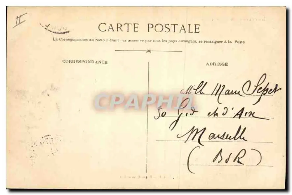 Ankunft am Gipfel des Puy de Dôme — Das Observatorium — Cl. David - Rückseite