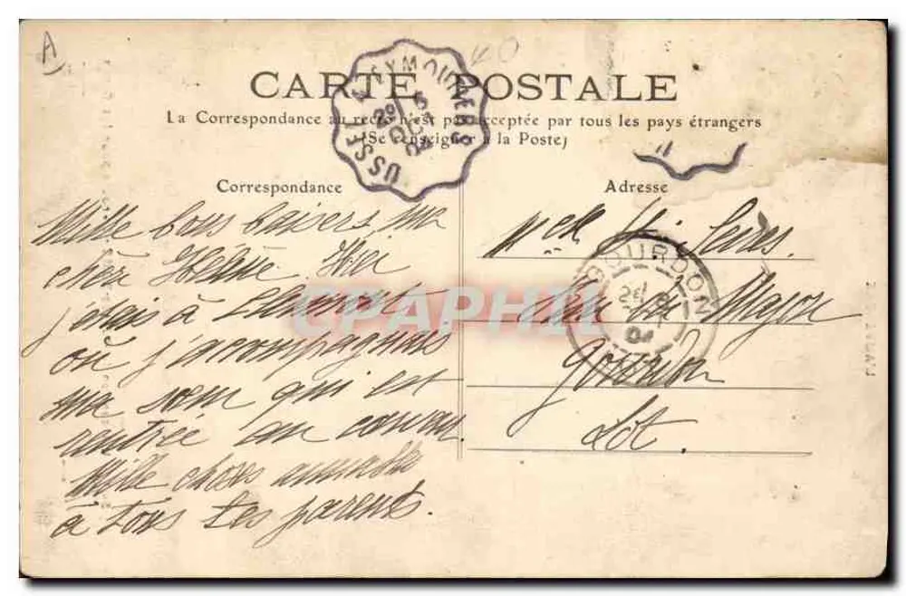 Aufstieg zum Puy-de-Dôme — Auf dem Weg zu den Gipfeln — Auvergne — M.T. n°333 - Rückseite