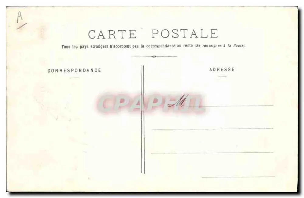 Ankunft am Gipfel des Puy de Dôme — Auvergne — G. Delaunay, Verlag, Clermont-Ferrand - Rückseite