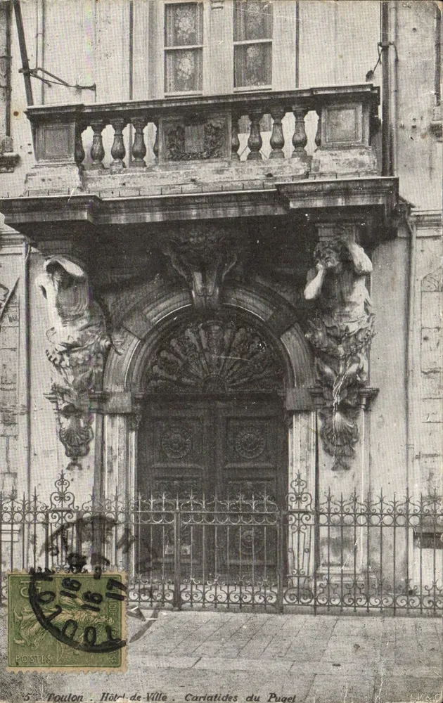 Toulon - Rathaus - Cariatides du Puget - Vorderseite
