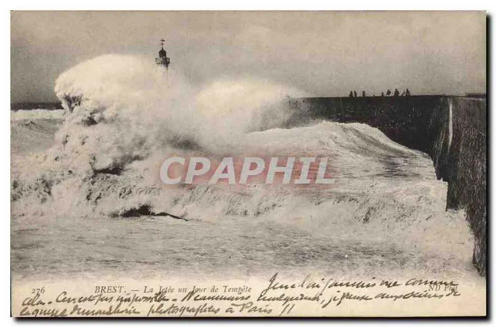 BREST — A Ponte em um Dia de Tempestade — Fotografias em Paris - Frente