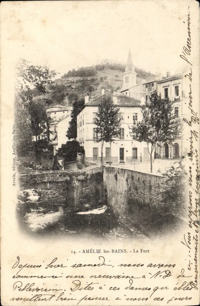 Amélie-les-Bains - O Forte — editor Arscola, n°14 - Frente