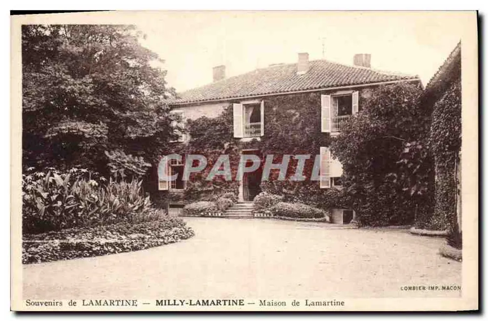 Milly-Lamartine — Haus Lamartine — LOMBIER-IMP. MACON - Vorderseite