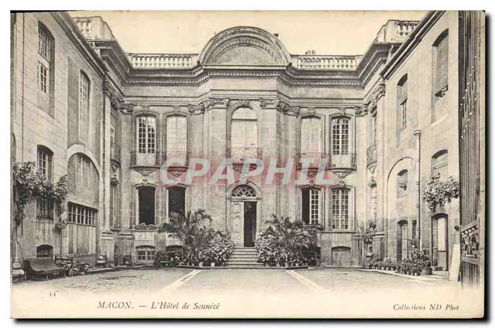 Macon — O Hotel de Sonnécé — Coleções ND Phot - Frente