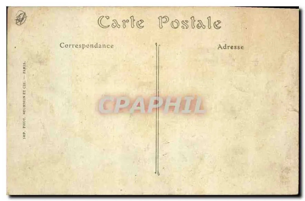 Verdun — La Rue Cheverl — Campagne de 1914-1917 - Verso
