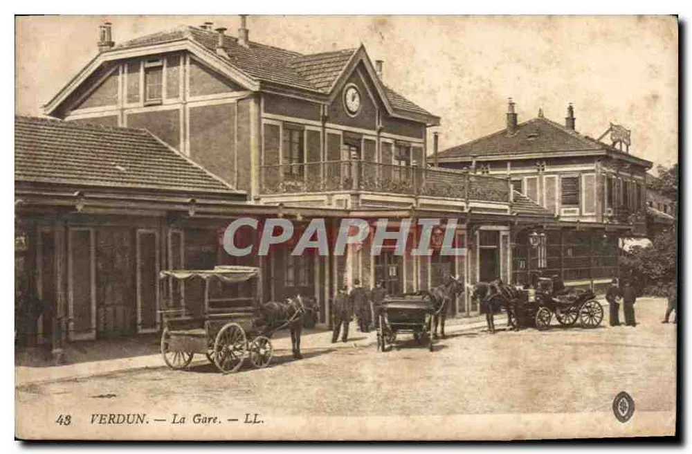 Verdun — A Estação — LL. n°48 - Frente
