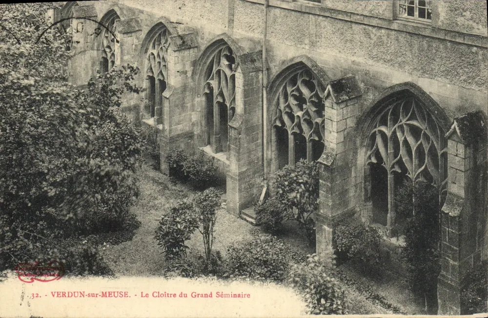 Verdun-sur-Meuse — Il Cloître del Grand Séminaire — Editore: 'Verdun-sur-Meuse' n°32 - Recto
