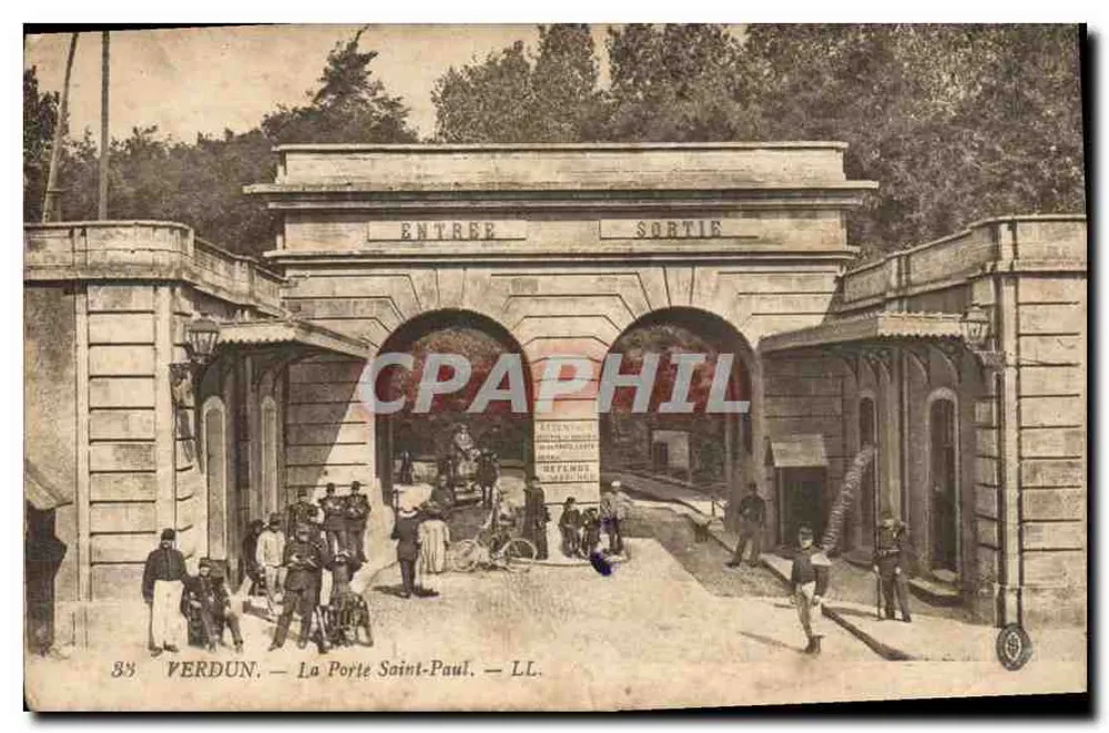 Verdun — A Porta Saint-Paul — LL - Frente