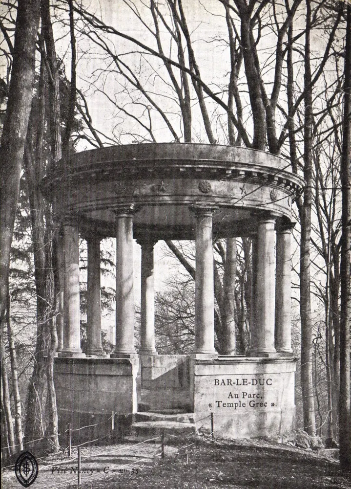 Bar-le-Duc — No Parque, « Templo Grego » — Piste Nancy - C - n° 31 - Frente