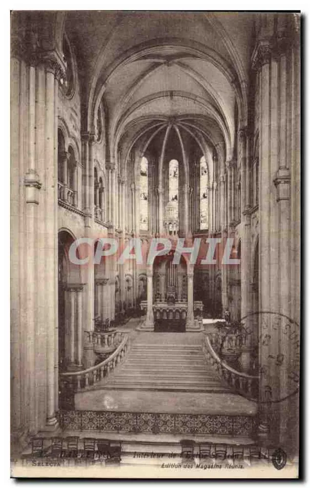 Interior da Igreja de São João — Edição dos Magasins Réunis - Frente