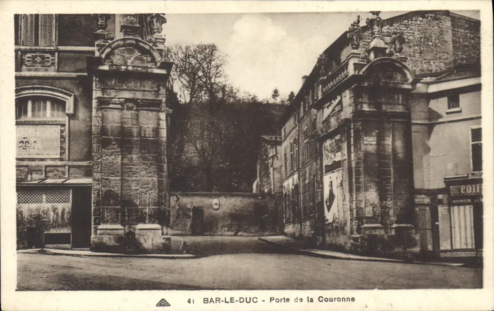 Bar-le-Duc - Porta da Coroa — editor A.P.A. n°41 - Frente
