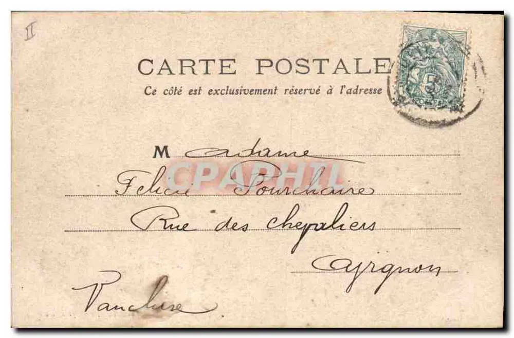 Die Mühle von PONT-du-GARD — Ansicht vom Brückenturm — J.B.E.N.P. — Nr. 502 - Rückseite