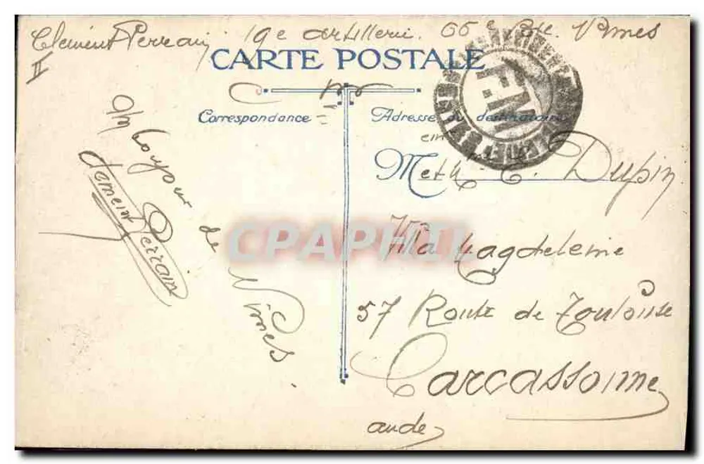 O Pont du Gard — Uma Arco — Editor não identificado, n°4 - Verso