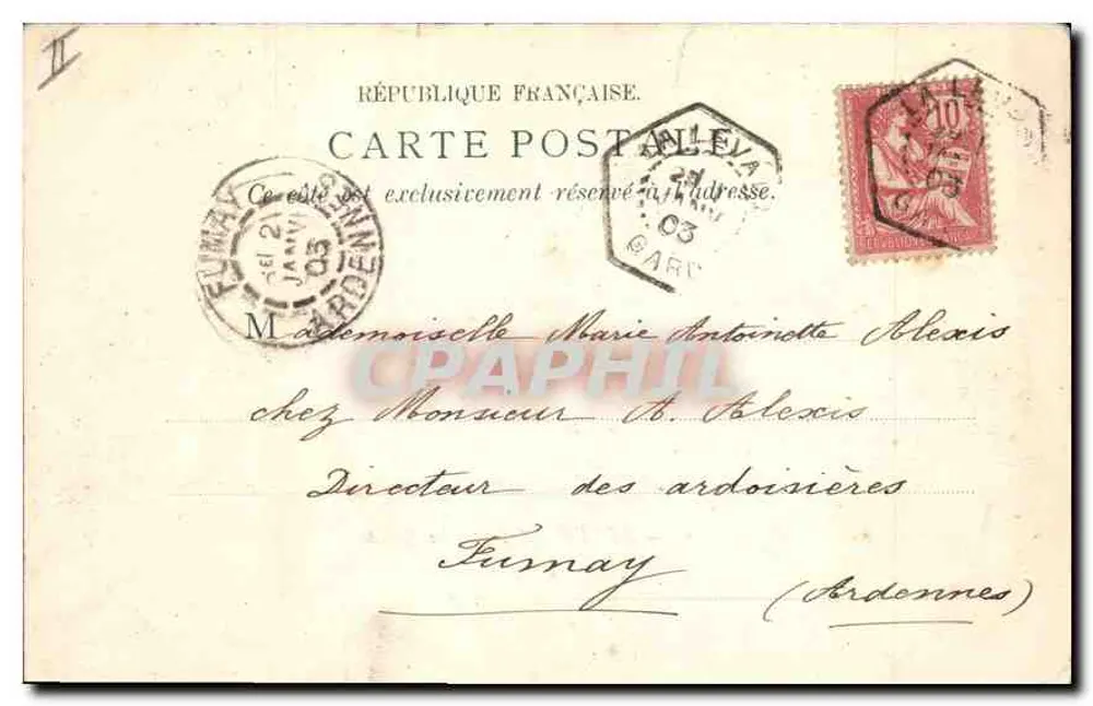 Nîmes — Pont du Gard — Maison Universelle, 'Nouvelles Galeries' n°21 - Verso