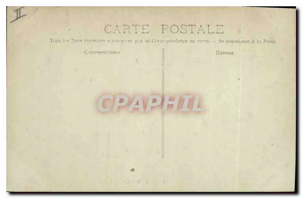 O Pont du Gard — Editor K. Ladbouer, Marselha — N° de série 151 - Verso